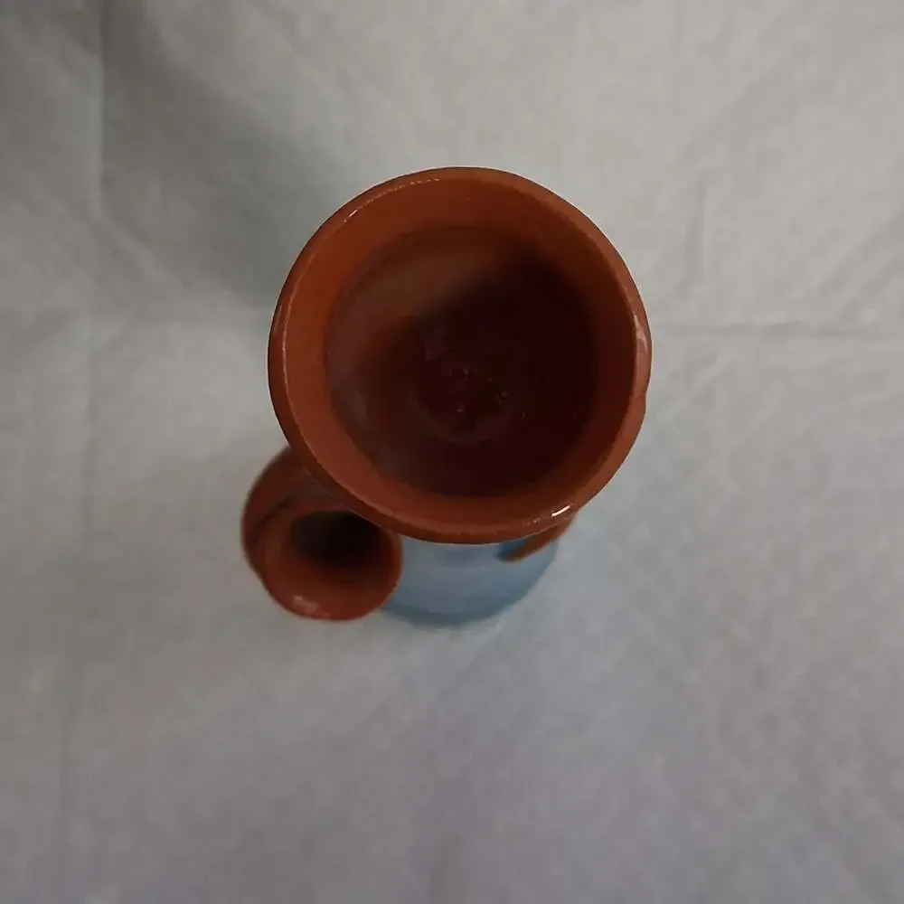 Limé Artesania Dominican Republic Ceramic Faceless Woman Figurine Candle Holder